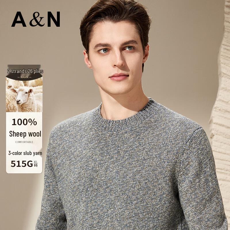 

Antonio Men s Heavyweight 100% Merino Wool Cable Knit Pullover Sweater L /50