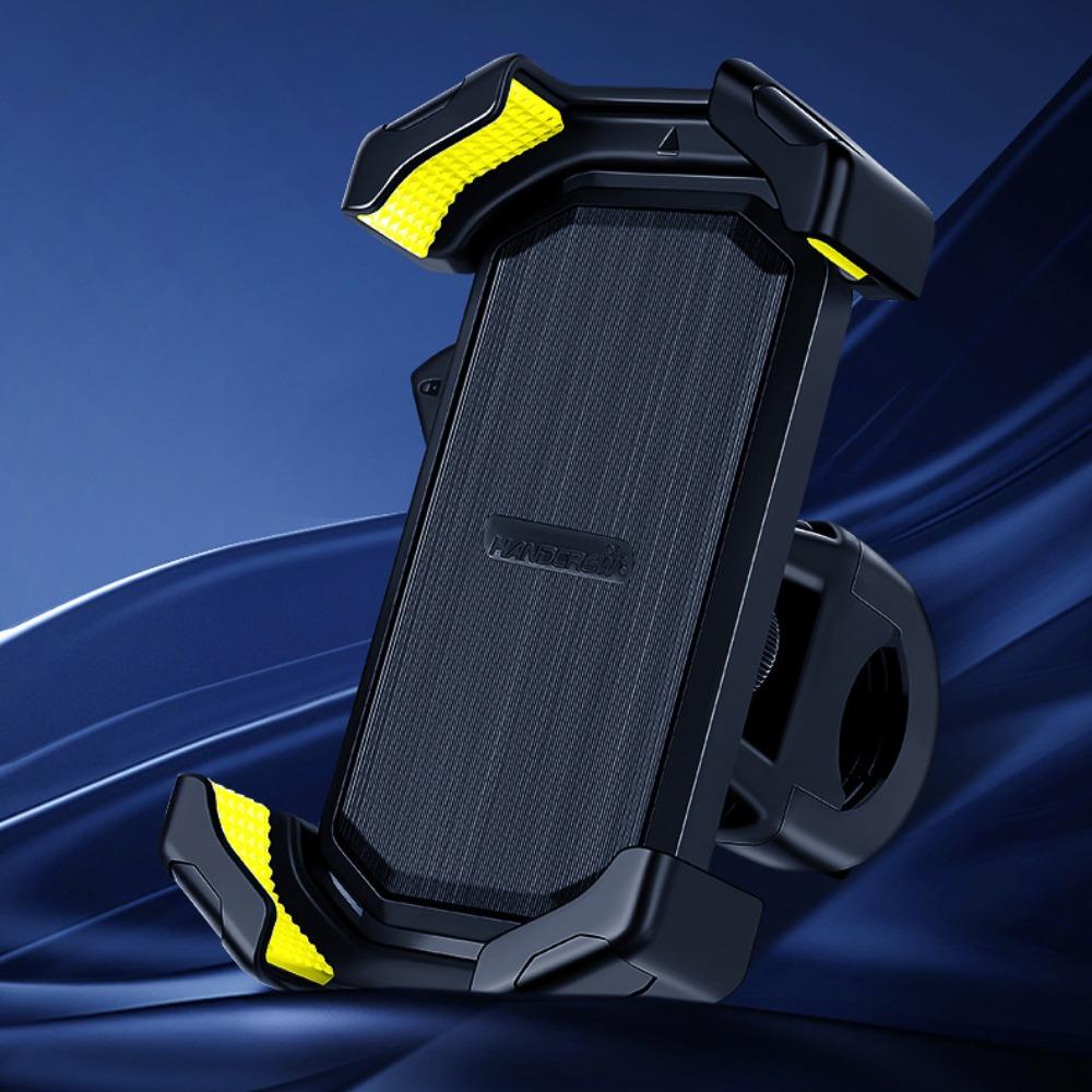 

Non-slip Cycling Mobile Phone Holder 360 Rotatable Bike Phone Holder Bicycle Accessories Handlebar black