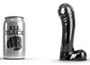 Dildo AB44 Mallet All Black 13 X 4.5cm - All Black - Black Dildos