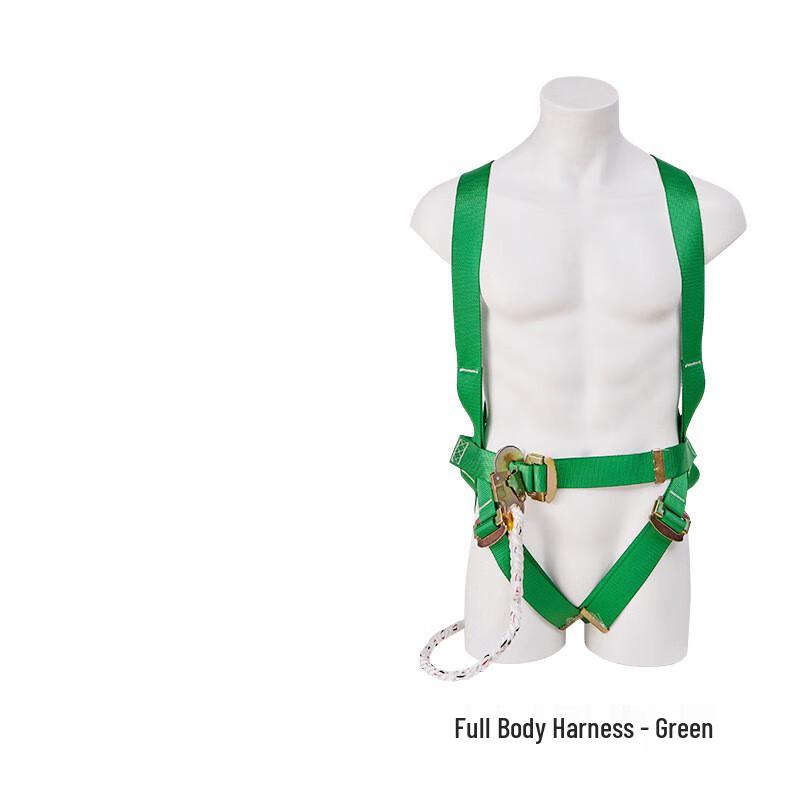 Brangdy Full-Body Safety Harness with Double Hooks