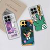 Leisure Flower Case For Xiaomi 15 Pro Clear Phone Bags Colourful Soft Back Cover For Xiaomi15 15Pro Silicone Anti Drop Housing