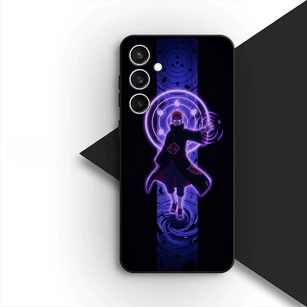 Cover for Samsung Galaxy S20 S22 S21 FE Ultra Plus A07 A17 A15 A16 A25 A57 A37 Phone Case Comics Pain Narutos Itachi Uchiha