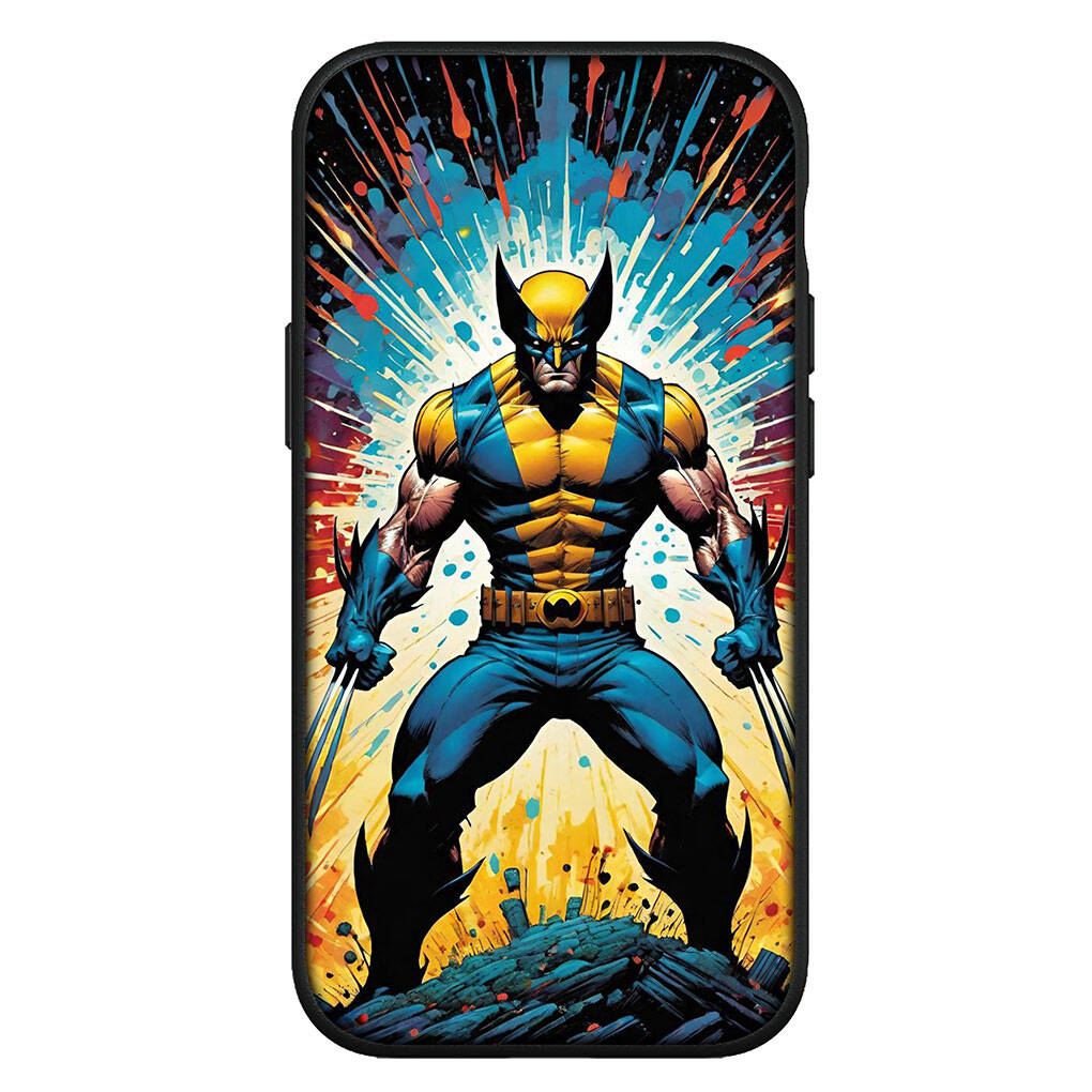 for iPhone 17 16 15 Xiaomi Poco Redmi Note 14 13 12 11 Pro Max Samsung Galaxy S25 S24 S23 OPPO Huawei Wolverine Deadpool Marvel Super Hero Phone Case