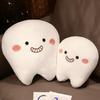 Soft Pillow Tooth Plush Toys Cartoon Design Oral Teeth Throw Pillow  Christmas Gif