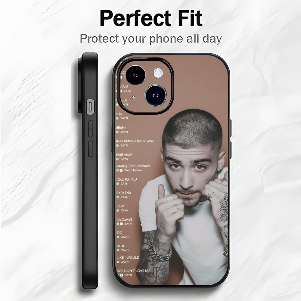 Pop Singer Z-zayn malik Phone Case Phone Case Soft Packaging Lightweight For iPhone17 16 15 14 13ProMax