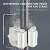 Wall-mounted Mop Stand Mop Stand Self-adhesive Broom Stand Non-porous Mounting Bathroom Kitchen Accessories