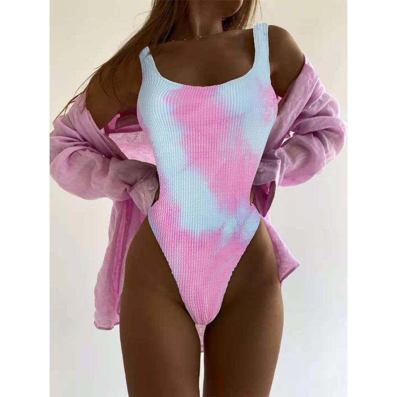 One Piece Swimsuit Swimwear Female Solid Push Up Thong Bather Bathing Suit Sexy Women Monokini Brazilian Swimming Suits