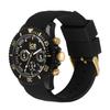 Ice-Watch Men's Watch 021602 ICE Chrono Black and Gold Medium 40mm Chronograph (Authorized Retailer)
