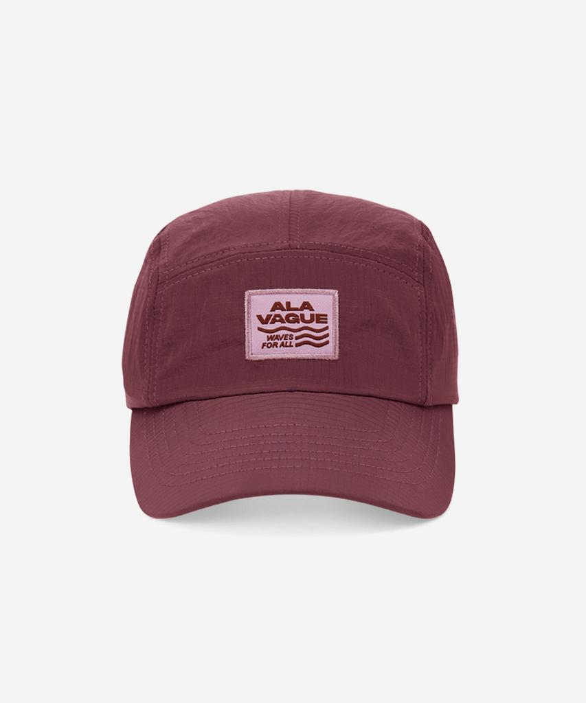 Alabageu Label Camp Cap - Burgundy