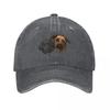 Puppy Siblings Black Lab and TanBrown Doggo Baseball Cap Snapback Cap Funny Hats Luxury Hat New In Hat Womens Hats Unisexs