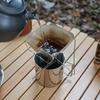 Outdoor Stainless Steel Coffee Filter Holder Reusable Coffee Filters Dripper Coffee Baskets Camping Picnic Tableware