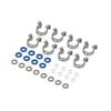 8PCS Fuel Injectors Repair Seal Kit 0261500105 Fit Range Rover Fit Jaguar 5.0L