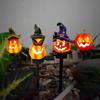 Soldrevne Halloween Gresskar Utendørs Lys Kreativ Atmosfære Oppsett Vanntett Gårdsplass Hage Landskapsdekorasjon