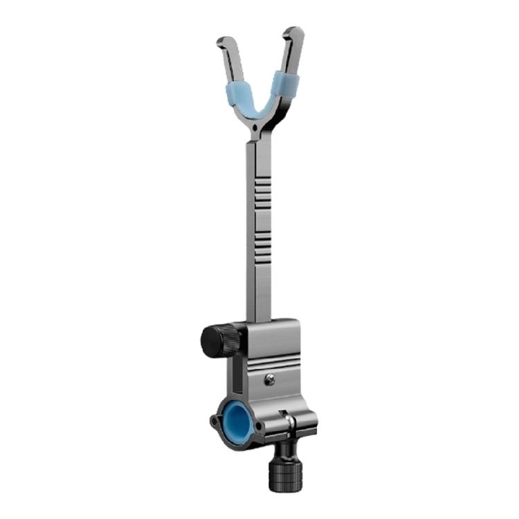 Fishing Rod Holder Quick Installation Clip Mount Stand Rack Fishing Gear Accessory Aluminum Lock Rod Device Rod Bracket