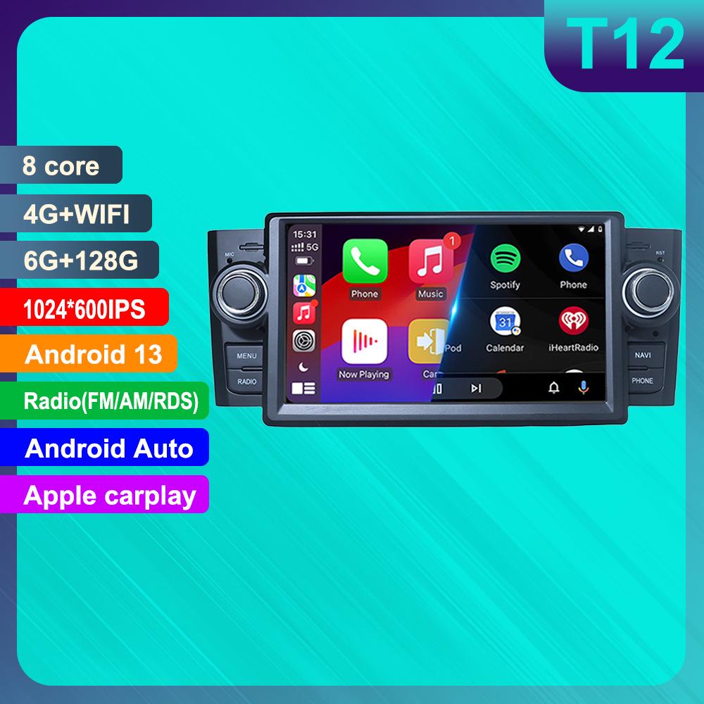 Fiat Grande Punto/Linea Car Navigation Camera with Android & CarPlay Support