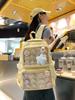 Nylon School Backpack With Design For Middle School Students And 14in Laptop