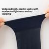 Summer Men's Dark Stockings - Thin Style Mid-Length Men's Socks with Good Breathability and Thick Nylon Business Socks for Gentlemen