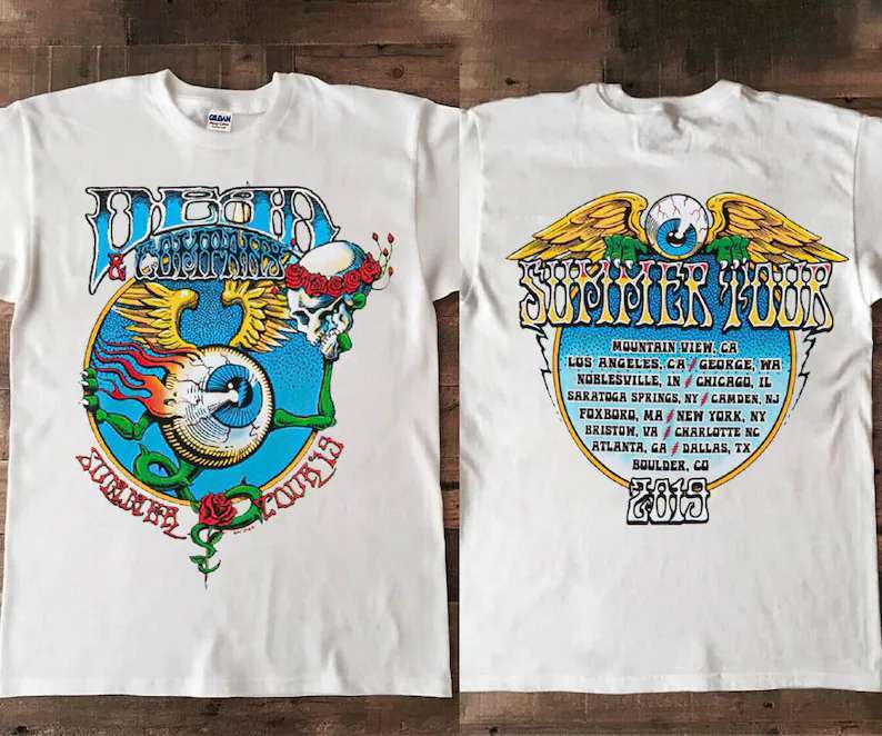 Dead and Company Summer Tour 2019 Rock Band T-shirt S5XL VN4397 XXXL