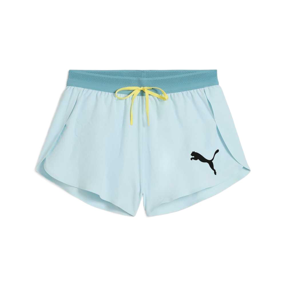 PUMA Sports Shorts Women s Light Aqua Blue Moderate 528434-48 L