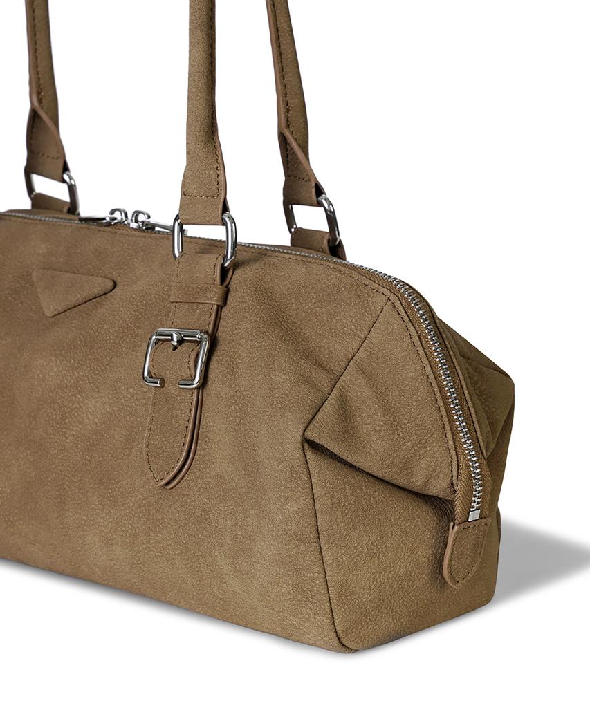 Fennec Soty Buckle Bag - Pebble Camel