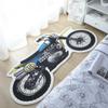 Home bedroom carpet irregular motorbike shape carpet fashion personality lambswool bedroom non-slip carpet