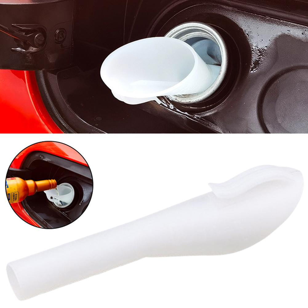 Bensin Drivstoffpåfylling Trakt Rør 8U5A-17B068-EB Hvit for C-Max Focus MK III 2010 2011 2012-2019 Biltilbehør