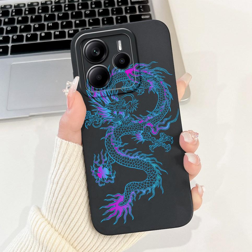 New Fashion Case For Xiaomi Redmi Note 14 14S 14 Pro Plus Phone Shell Flower Butterfly Luxury Girly Back Cover Soft Silicone