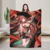 Firefly Blanket Honkai Anime Fuzzy Funny Warm Throw Blanket for Home Winter