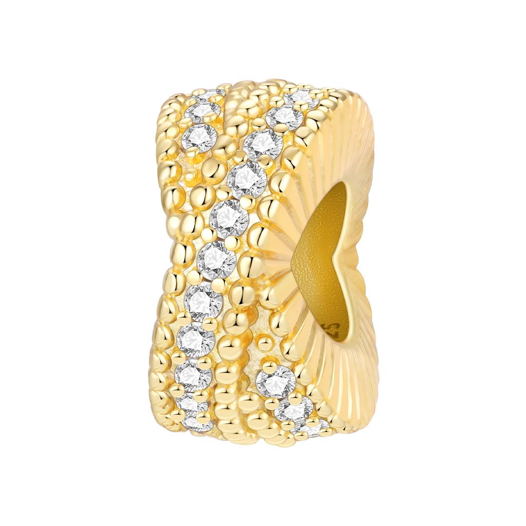 NEW 925 Silver Charm Beads Fit Original Bangle DIY Star Moon Sun Cross Heart Designs Perfect Party Gift