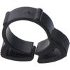 10 Pack Nylon Heavy Duty Double Gripping Black Snap Grip Nylon Plastic Hose Clamps  Tubing/Hose