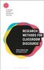 The Research Methods for Classroom Discourse Book