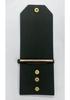 Cash Wrap 3-Buckle Leather Wallet with Magnetic Closure for Quick Access