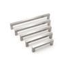 Modern Style Cabinet Drawer Handle Knob Hollow Stainless Steel Door Square Furniture Cupboard Handle Hardware