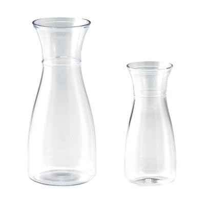 CLAY Unbreakable Polycarbonate Flower Vase with Carafe (2 Pieces, 2 Sizes) (Carafe Set)