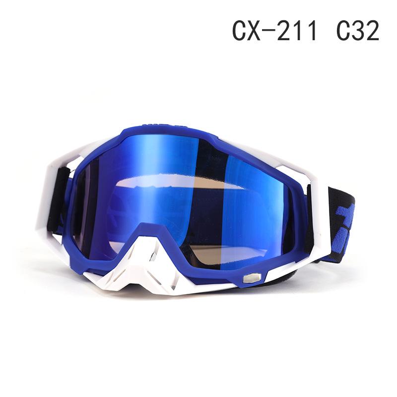 Gafas de Moto y Esquí a Prueba de Viento Transfronterizas: 100% Todoterreno, Equitación al Aire Libre y Protección para Descenso