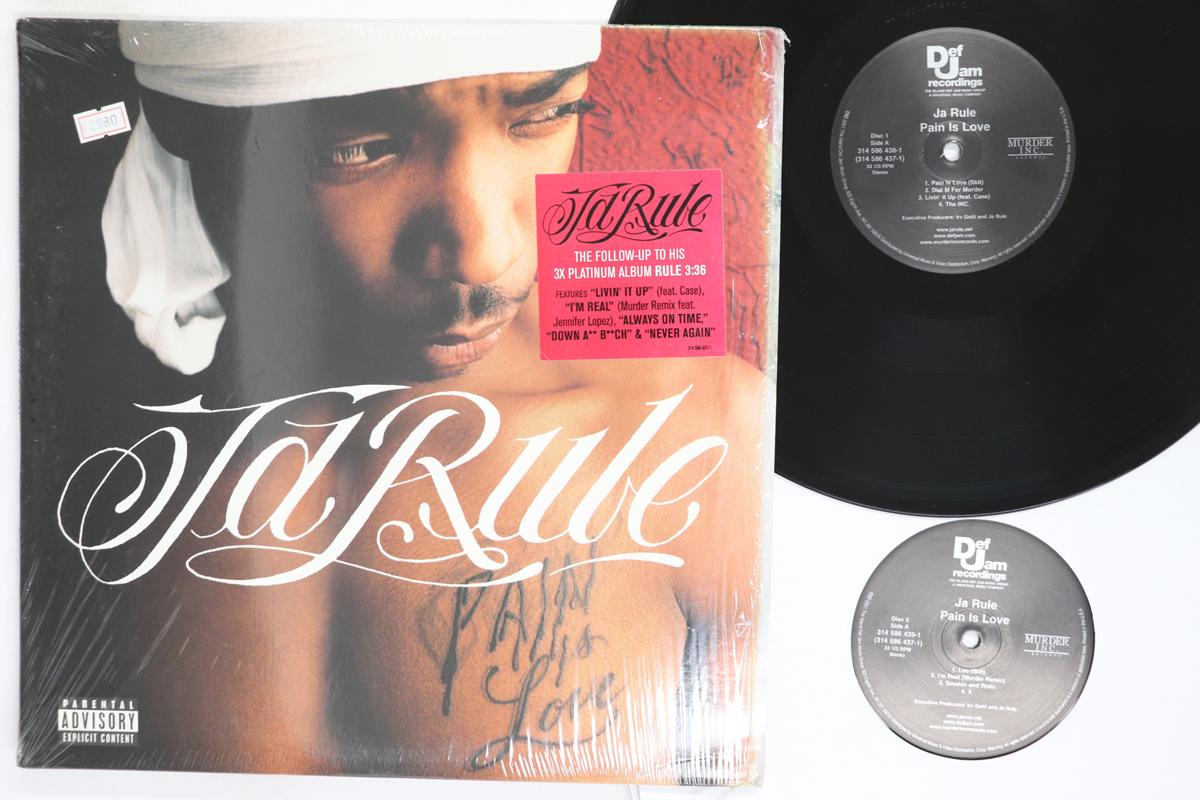 LP Record JA RULE  Pain Is Love 3145864371 DEF JAM 2001 US Rap  HipHopRB Used