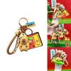 Adorable Capybara Cartoon Keychain Cute Silicone Animal Party Accessory Gift