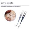 Ergonomic 2 In 1 Tick Remover Tool for Stress-Free Tick Removal on Humans and Furry Friends