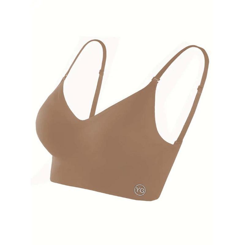 Women S U Back Bra Padded Push Up One Piece Tank Top