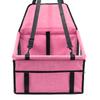 Dog Car Seat Breathable Adjustable Easy Installation Pet Car Booster Seat Basket for Dogs and Cars