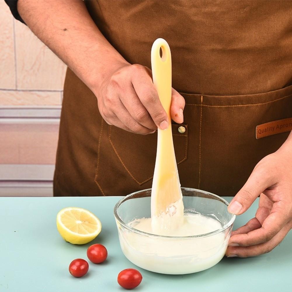 Non Stick Silicone Spatula Food Grade Heat Resistant Cream Butter Scraper Easy To Clean Baking Tool Cake Spatula Stirring