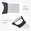 Onion Cutter Holder Universal Vegetable Chopper for Onions Tomatoes Potatoes No-mess Food Prep Tools