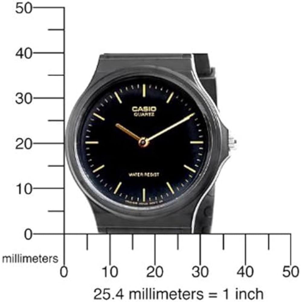 CASIO (Casio) Watch Black MQ-24-1E Mens [Reimported]