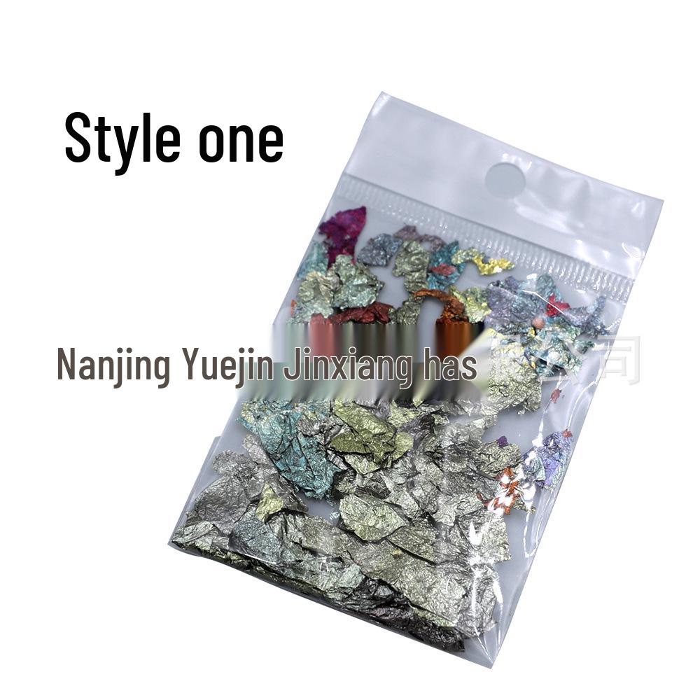 DIY Gold Leaf Foil Painting Kit: Tools & Materials for Handmade Heavy Color Art