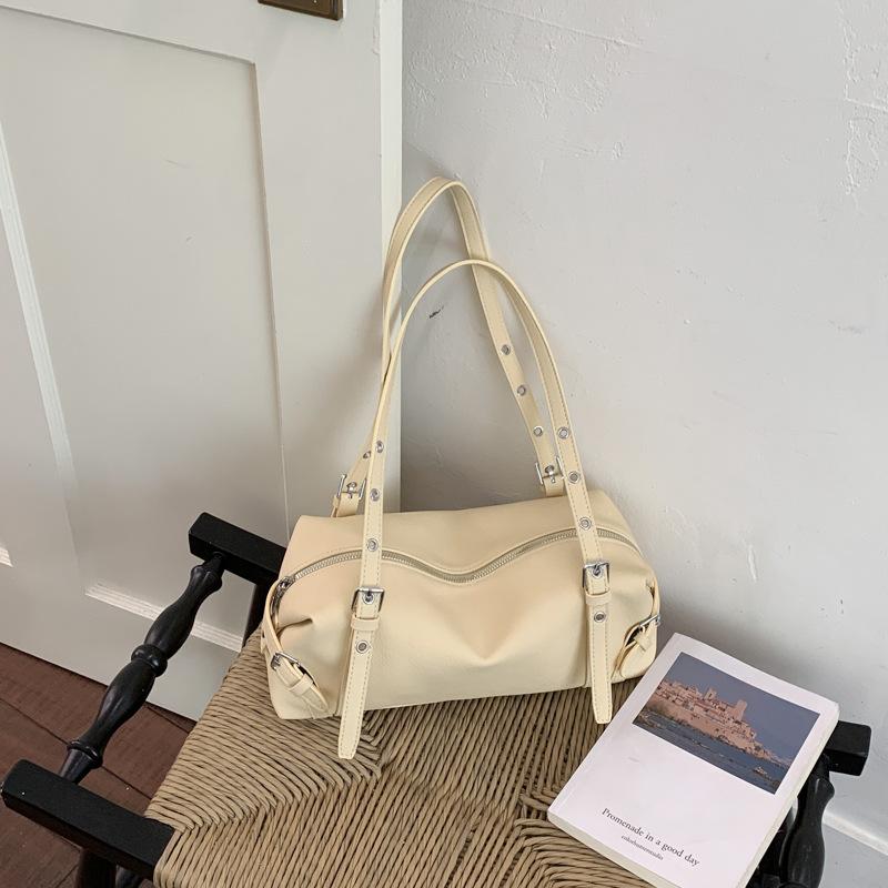 

Fashi Women Handbags Large Capacity PU leather Shoulder Bag Commuting Ladies totes Travel female armpit bag bolsas жовтий