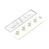 New 3D Car Styling Metal 4WD Sticker Car Side Fender Rear Trunk Emblem Badge Sticker Decals for  IX25 IX35 Tucson