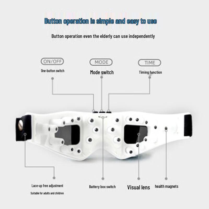 JeoyCosy Visible Magnetic Eye Massager CN plug (adapter included)