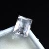 CERTIFIED White Sapphire 9.95 Ct Natural Loose Gemstone Ring Size Emerald Cut