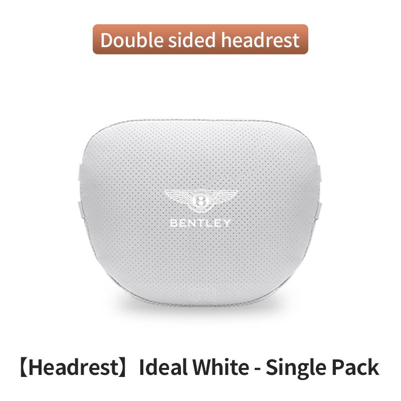 For Bentley Continental GT MULLINER Bentayga Flying Hurtling Spurlogo Car Headrest Neck Support Lumbar Cushion Soft Neck Pillow