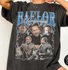 Maglietta Baelor Targaryen, Stile Rap Tee Bootleg Vintage Anni '90, Maglietta Retrò Casa del Drago, Comfort Colors® Pepper, Idea Regalo per Fan Fantasy